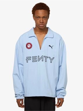 PUMA Fenty X  Nylon Drill Top Pullover Mens Jacket Shirt 63573448 Sz L, XL, 2XL
